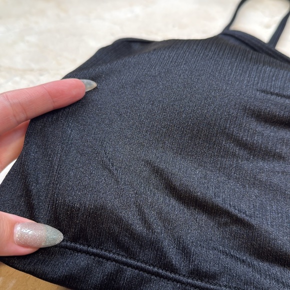 Klassy Network Satin Cropped Tank - Picture 2 of 5